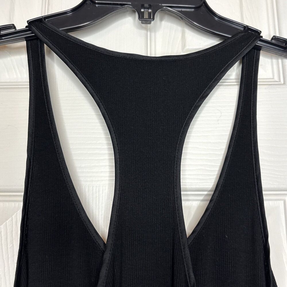 Victoria’s Secret M Tank Top Black Racerback Red Bow Detail Lounge Sleepwear - Picture 6 of 6